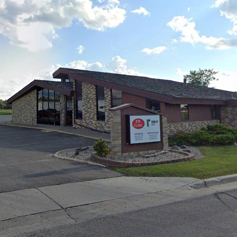 devils lake eye clinic building